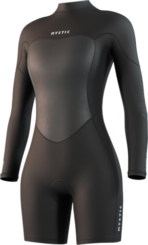 Longarm Shorty 3/2mm Back-zip Wetsuit by Mystic Waterwear Kite & Wind