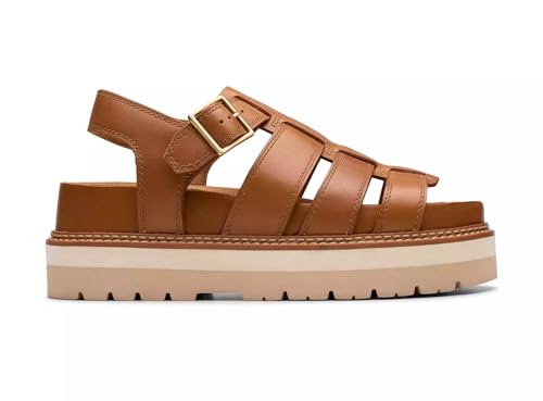 Clarks Orianna Twist sandales pour femme en cuir haut de gamme
