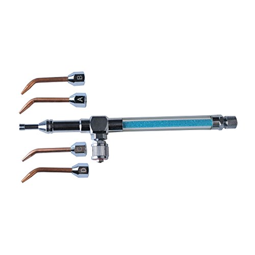 Universal HHO Oxyhydrogen Gas Torch Flame Generator Welding Soldering kit with 5Pcs Copper Water Soldering Nozzles