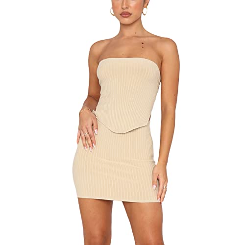 Ensemble 2 pièces sexy au crochet fin de la chaleur étouffante grâce au tricot ajouré