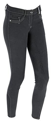 Covalliero 3221982 Reithose BasicPlus für Kinder Stone, Gr. 164, Stone