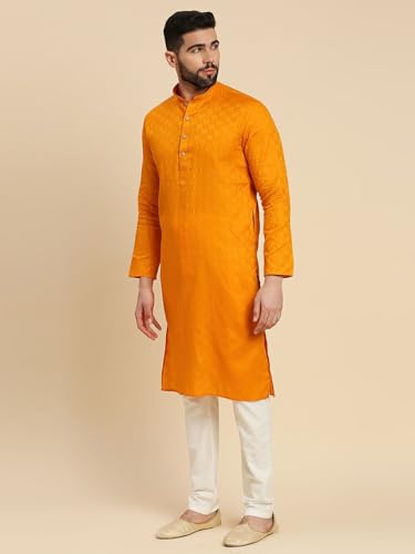 Image of Rajubhai Hargovindas Men's Premium Soft Cotton Long Kurta