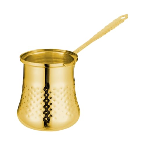 Cafetera, Utensilio de Cocina Dorado con Mango for Inducción(S)