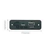 Uonguon Car Amplifier Board, Vehicle Audio Accessories, 4,72 High Compatibility ModuleSpeaker Sound System, Voice Enhancement for Motorcycle, Auto and Portable Audio Devices