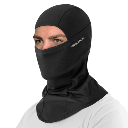 ROCKBROS Windproof Thermal Balaclava Ski Mask for Cycling, Running, Skiing - Men's and Women's