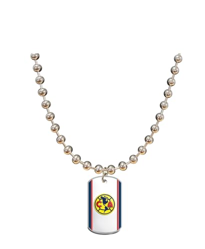 Simran International Club America de La Liga MX Dog Tag with Ball Chain, 30