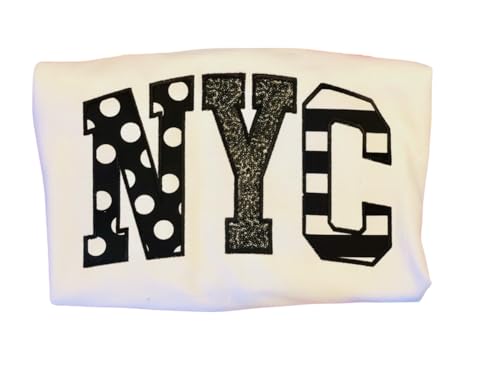 Embroidered Custom Vacation New York City Tee/Sweatshirt (L)