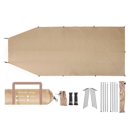 Toldo para auto impermeable HEVIRGO para 5-8 personas miniatura 1