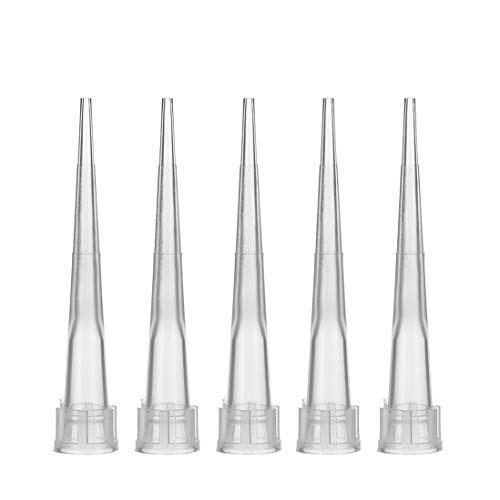 Eowpower 1000 Pcs Clear White 10Ul Laboratory Lab Plastic Liquid Pipette Pipettor Tips #TOP20