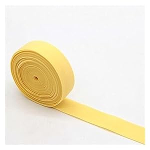 20mm Gelbes EUXHTYWP Elastisches Band Näh-Taillenband