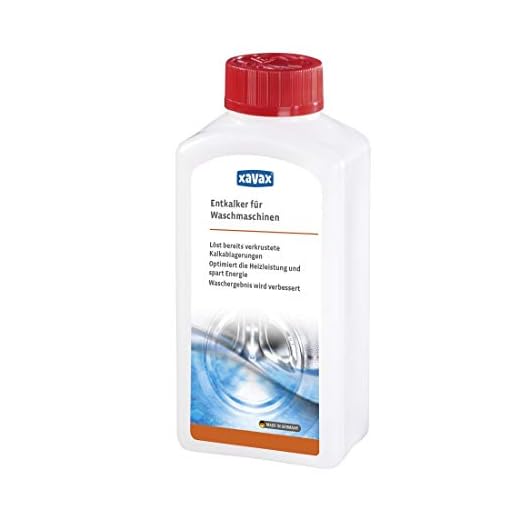 Xavax Waschmaschinen Entkalker, optimiert Heizleistung und spart Energie, 250 ml