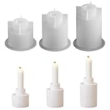 Photo Gallery stampo in silicone per candele, stampi per colata in silicone, portacandele in calcestruzzo, forma a forma di cuore, fai da te, per la decorazione della casa (3 candelieri rotondi) Photo Gallery stampo in silicone per candele, stampi per colata in silicone, portacandele in calcestruzzo, forma a forma di cuore, fai da te, per la decorazione della casa (3 candelieri rotondi)