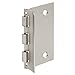 Prime-Line Products U 10319 Flip Door Lock, 1-3/8 in. x 2-3/4 in., Steel, Satin Nickel, Privacy Flip-Action Lock