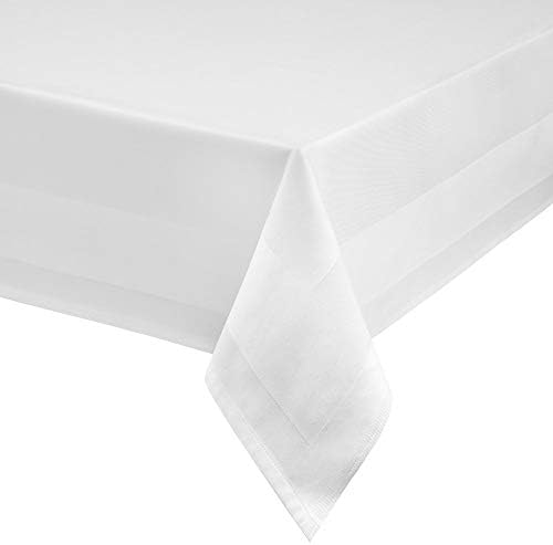 TextilDepot24 Obrus z satynowym wykończeniem, zmywalny w temperaturze 95°C, do wyboru rozmiar, 130 x 360 cm