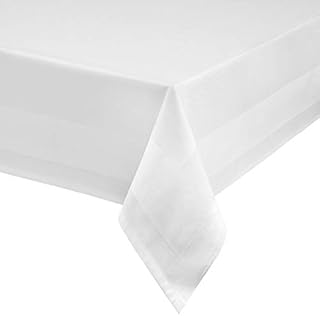 TextilDepot24 Obrus z satynowym wykończeniem, zmywalny w temperaturze 95°C, do wyboru rozmiar, 130 x 360 cm