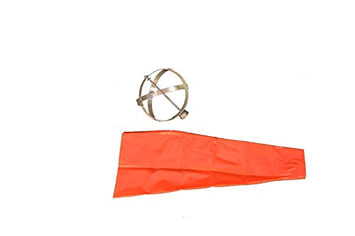 Cortina Windsock Kit, PVC Over Nylon, 03-WS-3KT, 3' Length x 10