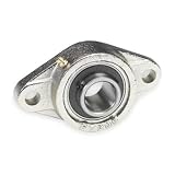 Dayton Flange Bearing, 2-Bolt, Ball, 1' Bore - 3FDE2