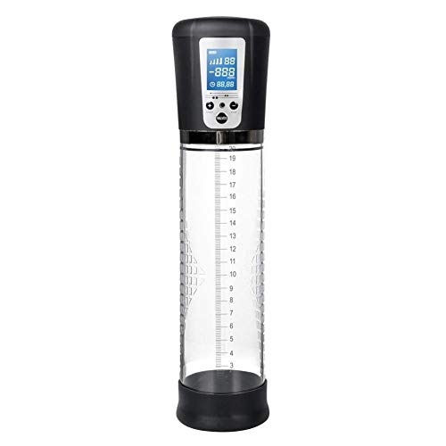 Men's Electric Pennis Enlargement Vacuum Pump Pennis Extender, with LCD Panel Screen,Adjustable 4