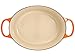 Le Creuset Enameled Cast Iron Signature Oval Dutch Oven, 6.75 qt., Flame
