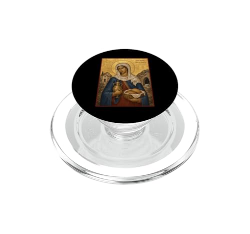 Icône orthodoxe de Sainte Marthe PopGrip MagSafe pour éviter les chutes
