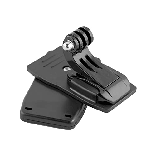 Image of BKN New 360 Degree Rotatable Backpack Clamp J Hook Mount Adapter for GoPro Hero 9, 8, 7, 6, 5, Yi, 4K, Eken, H9, Sjcam, Sj9, Go Pro, Accessory