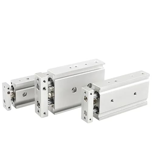 Cilindro neumático de acero inoxidable serie CXSM con doble eje de alta resistencia 5