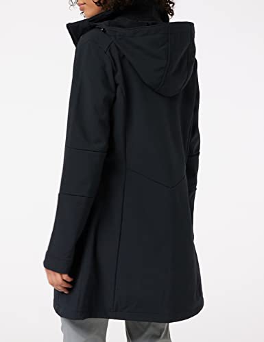 CMP - Damenparka mit Kapuze und Reißverschluss, Schwarz, L