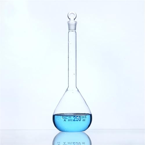 Fioles jaugées en verre 1000mL flacons scientifiques Pyknowmeter marron - 4