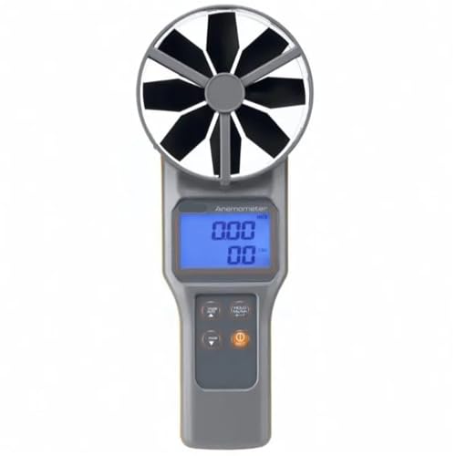 風速計、 10cmベーン式温度・湿度計 手持ち式風速計(AZ8917+Wind hood)