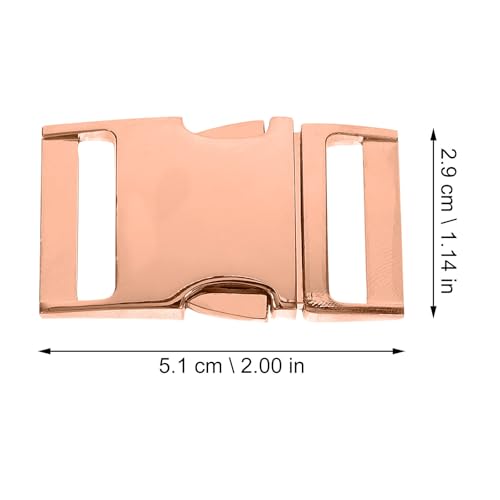 Hebillas de metal resistentes para maletas y correas de bolsos 2