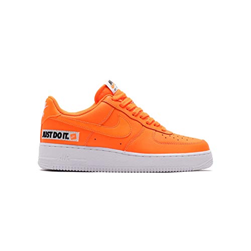 Nike AIR Force 1 '07 LV8 JDI LTHR Men's Sneakers BQ5360-800-size 13 Orange