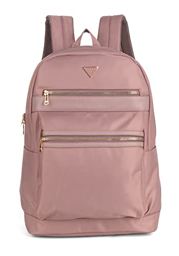 Polo King Mochila Notebook Rosa Média 2 Compartimentos