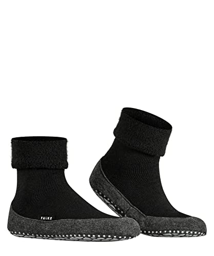 FALKE Unisex Stoppersocken Cosyshoe M Hp Wolle rutschhemmende Noppen 1 Paar, Schwarz Black 3000, 41-42 – Ansicht 5