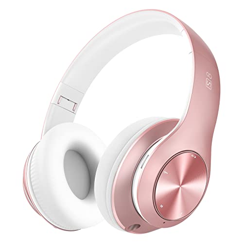 Moobesthy Wireless Headphones Over Ear,Bluetooth Headphones Over-Ear,Foldable Headphones Wireless,52 Hrs Playtime Hi-Fi Stereo Wireless Headsets for Online Class, Office, PC, Phone (Rose Gold) Moobesthy Wireless Headphones Over Ear,Bluetooth Headphones Over-Ear,Foldable Headphones Wireless,52 Hrs Playtime Hi-Fi Stereo Wireless Headsets for Online Class, Office, PC, Phone (Rose Gold)