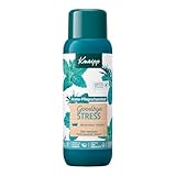 Kneipp Aroma-Pflegeschaumbad Goodbye Stress - Badezusatz mit ätherischen Ölen aus Rosmarin & Wasserminze für weniger Stress & positive Energie - erfrischender Duft - 400ml