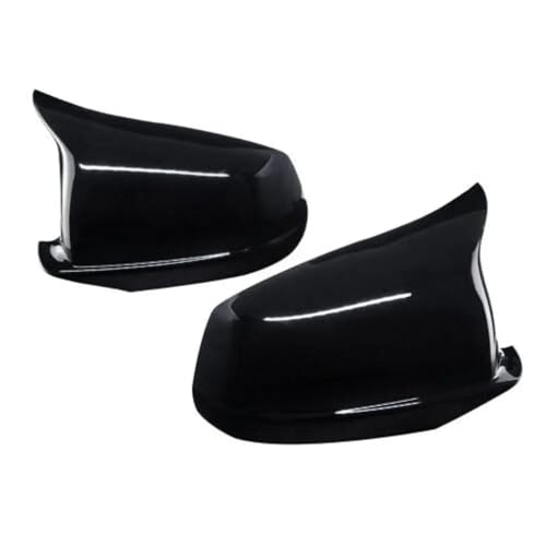 Coque de rétroviseur noir brillant pour réparer un rétroviseur BMW F10 F11 rayé