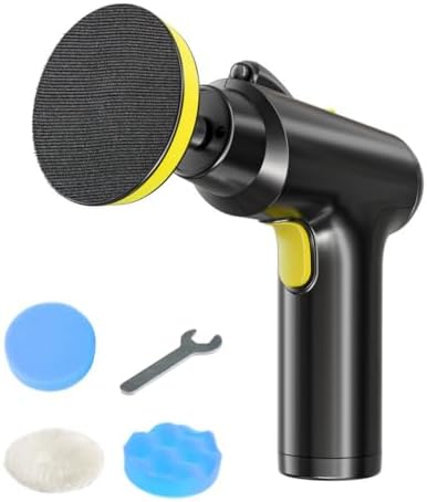 Behogan Auto Poliermaschine Kabellos - 40W Mit 3 Geschwindigkeiten