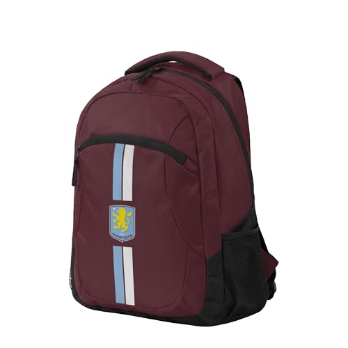 FOCO Officially Licensed Aston Villa FC Football Ultra Action Backpack
