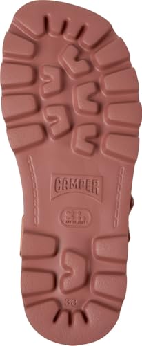 Camper Brutus Sandal K201768, Ballerine Donna, Rosso Medio 003, 39 Eu - 3