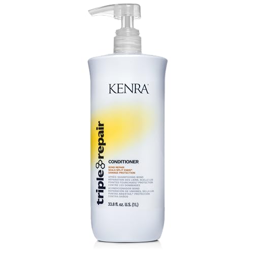 Kenra Professional Triple Repair Conditioner | Targets & Repairs Weak or Broken Bonds | Split Ends |...