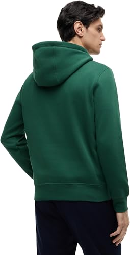Tommy Hilfiger Herren Hoodie Tommy Logo mit Kapuze, Grün (Street Green), L – Ansicht 3