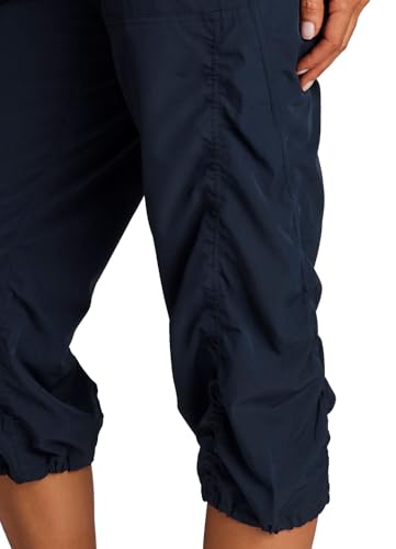 Image of RBX Active Capri Pants for Women Joggers Stretch Lightweight Women's Casual Pant Capri with Drawstring