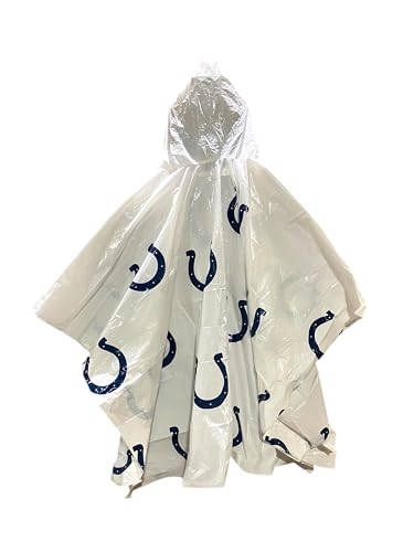 Rico Rainmate Rainwear NFL Indianapolis Colts Rain Poncho, One Size, Team Colors2