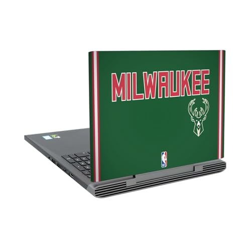 Skin Milwaukee Bucks Head Case Designs pour PC Portable Dell Inspiron 15 7000 P65F