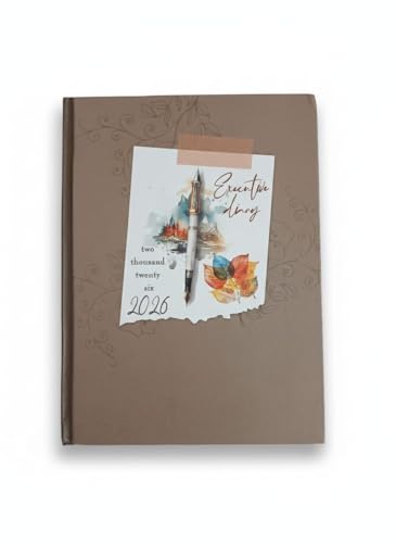 Image of TULMAN 2026 Diary Pack of 4 Hardcover Design Everyday Notebooks (23 x18 cm) with 4 Unique Looks, Best for Study Planner, Personal Journal, Business Planning & Stationery Lovers