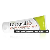 terrasil Jock Itch Antifungal Treatment Extra Strength -Clinically Proven Clotrimazole for Effective Jock Itch...