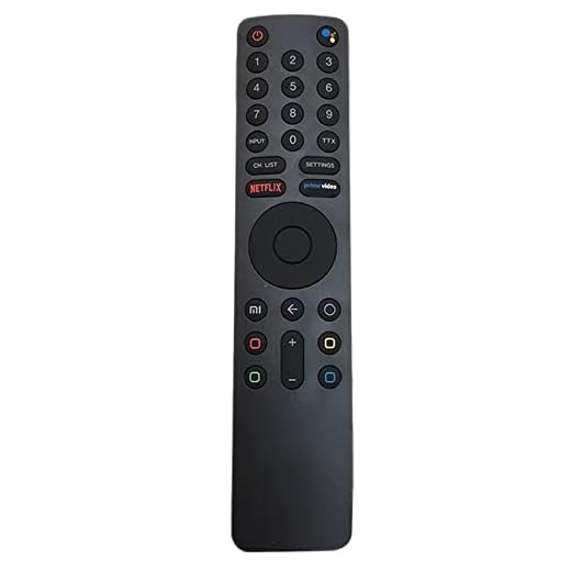 Control Remoto por Voz Bluetooth con Asistente de Google para Xiaomi MI TV 4S 4A, XMRM-010 Control Remoto para Xiaomi Smart Android TV L55MS-5A/L65M5-5ASP