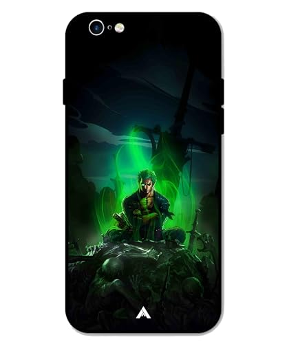 Image of Premium Anime 1 Case for iPhone 6 (Glossy Finish) Soft-Touch Metal TPU Back Cover, Shockproof, Designer, Aesthetic Mobile Phone Case