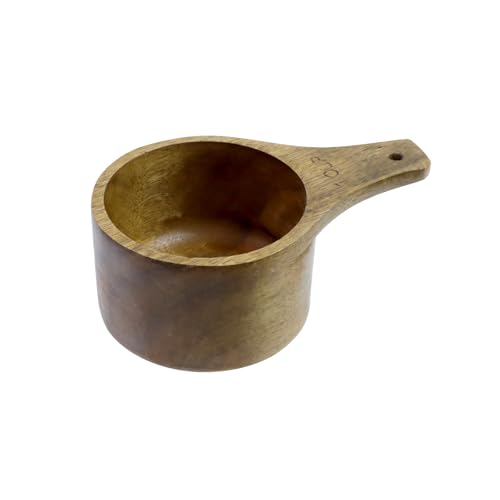 Cuchara medidora de madera para café y especias miniatura 3