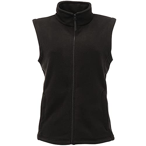 Regatta Womens/Ladies Micro Fleece Bodywarmer/Gilet (12) (Black)